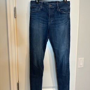 AG The Farrah Skinny blue size 29